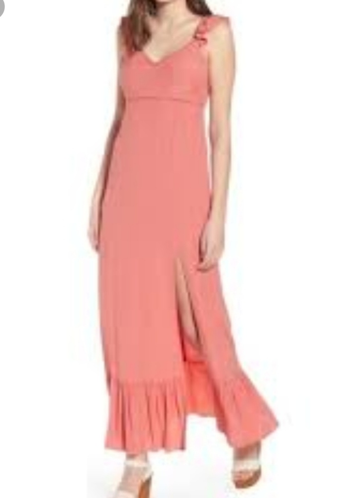 Leith Ruffle Maxi Dress - Picture 7 of 11